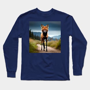 Maned wolf Long Sleeve T-Shirt